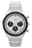 Timex Q Timex Chronograph Bracelet Watch, 40mm in Stainless Steel at Nordstrom