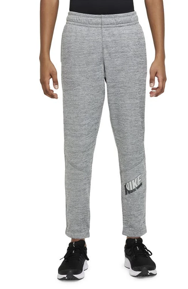 Nike Taper GFX 1 Track Pants in Carbon Htr/Smoke Grey at Nordstrom