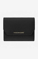 MAISON de SABRÉ Leather Trifold Wallet in Rouge Noir at Nordstrom