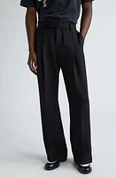 AMIRI Double Pleat Pants Stretch Limo at Nordstrom, Us