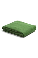 PIGLET IN BED Linen Fitted Sheet in Forest Green at Nordstrom, Size Twin