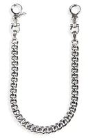 Good Art Hlywd Curb Link Wallet Chain in Silver at Nordstrom