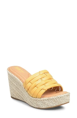 Børn Aneesa Espadrille Wedge Slide Sandal Leather at Nordstrom