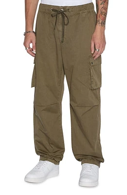 Ksubi Krush Cotton Cargo Pants Green at Nordstrom,