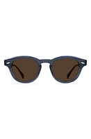 RAEN Kostin Round Polarized Square Sunglasses in Twilight/Vibrant Brown Polar at Nordstrom