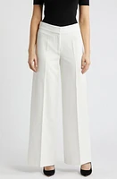 Tahari ASL Wide Leg Pants Ivory at Nordstrom,