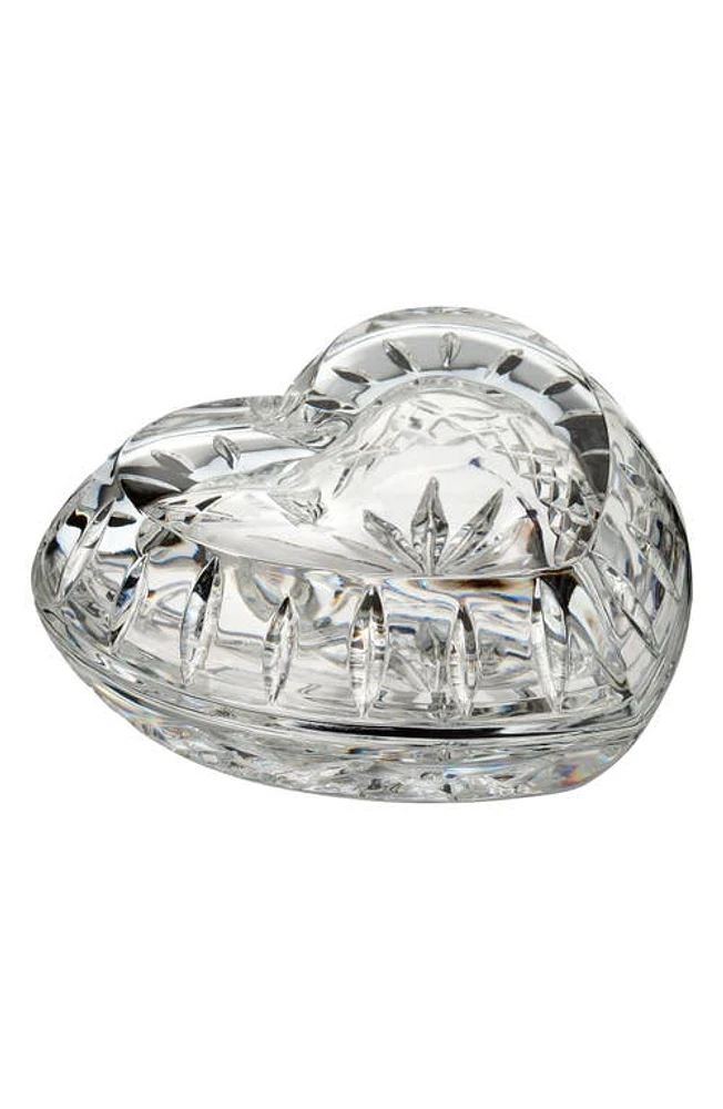 Waterford Giftology Heart Lead Crystal Box at Nordstrom