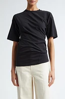 TOTEME Twisted Organic Cotton T-Shirt at Nordstrom,