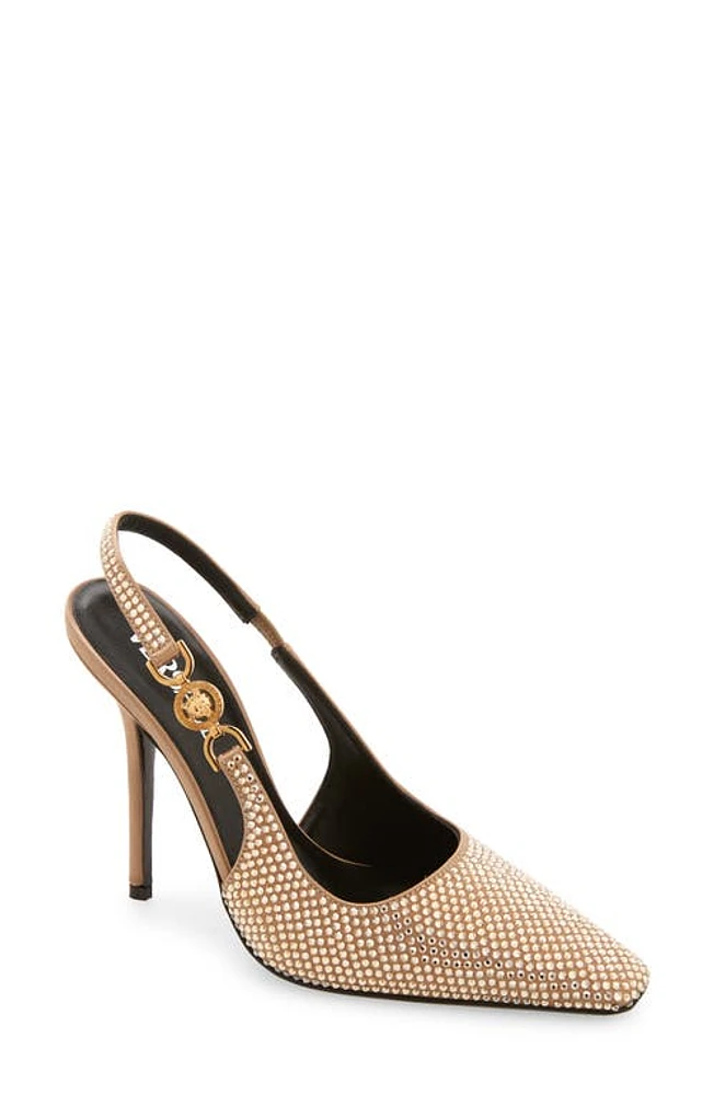 Versace Crystal Slingback Pump at Nordstrom,