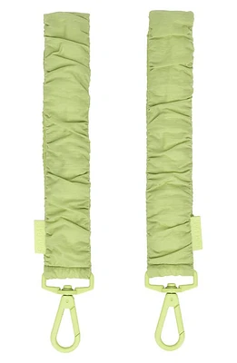 CALPAK Set of 2 Stroller Straps in Lime at Nordstrom