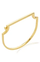 Monica Vinader Signature Skinny Bangle Yellow Gold at Nordstrom,