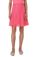 Akris punto Guipure Lace Skirt Flamingo at Nordstrom,