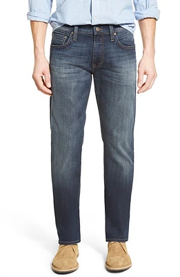 Mavi Jeans Zach Straight Leg Dark Brushed Williamsburg at Nordstrom, X 32