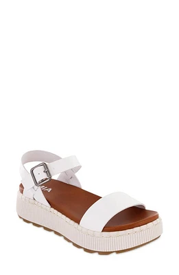 MIA Hayley Platform Sandal in White at Nordstrom, Size 8.5