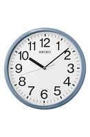 Seiko Office Wall Clock in Light Blue at Nordstrom