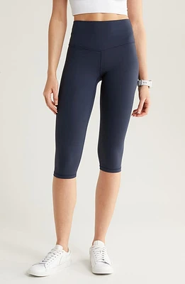 zella Studio Luxe High Waist Capri Leggings at Nordstrom,