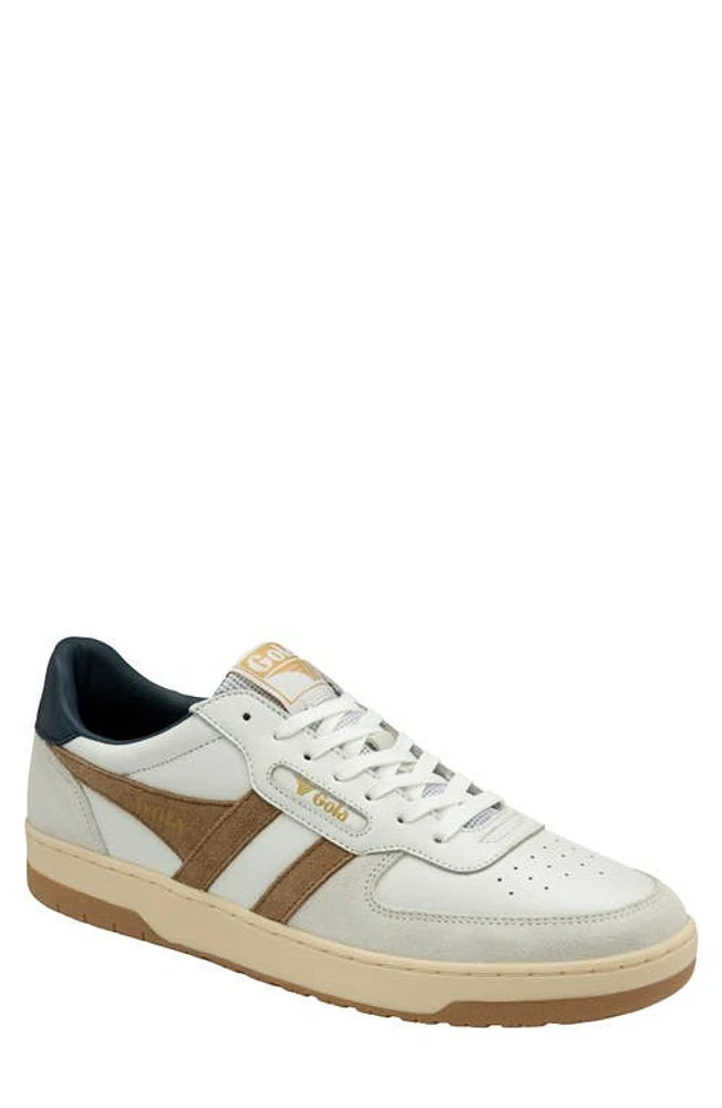 Gola Hawk Sneaker White/Tobacco/Navy at Nordstrom,