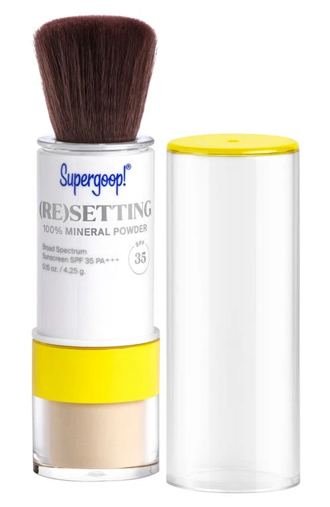 Supergoop! (Re)setting 100% Mineral Powder Foundation SPF 35 in Translucent at Nordstrom