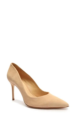 Schutz Lou Lo Pointed Toe Pump Honey Beige at Nordstrom,