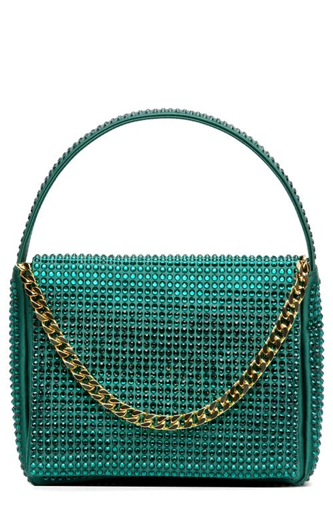 LISELLE KISS Taylor Top Handle Bag in Emerald Crystal at Nordstrom