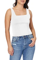 C & California Aurora Contour Knit Square Neck Tank at Nordstrom,