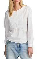 Lucky Brand Pintuck Bib Top at Nordstrom,