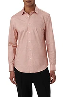 Bugatchi James OoohCotton Mélange Button-Up Shirt at Nordstrom,