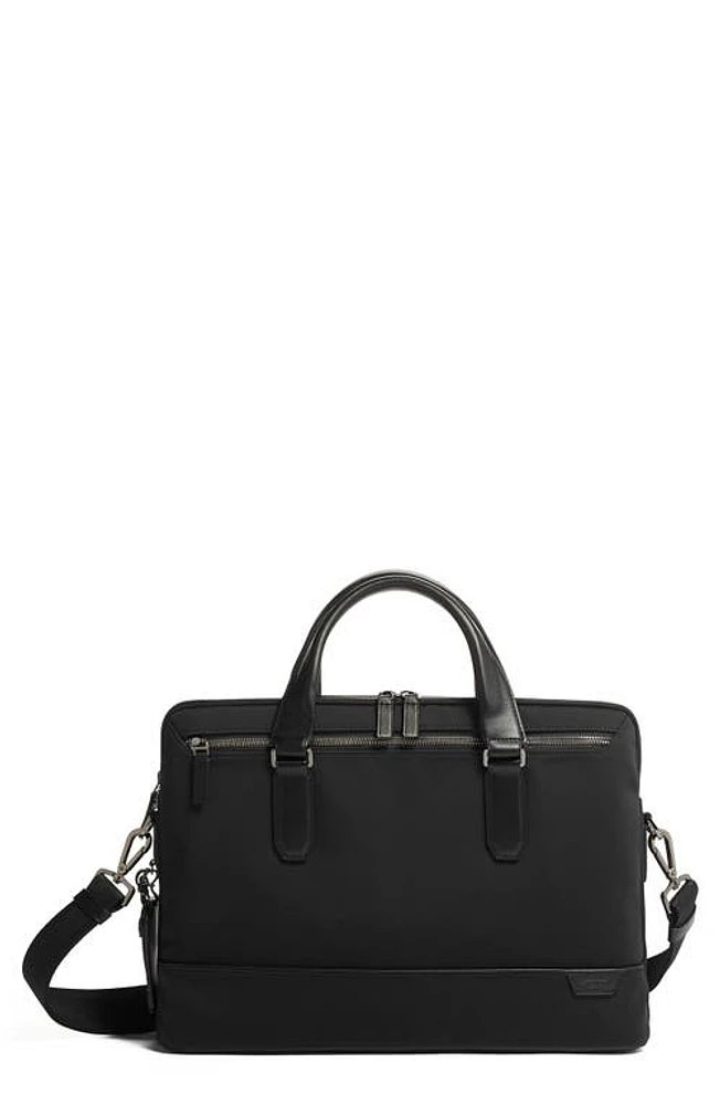 Tumi Sycamore Slim Nylon Briefcase in Black at Nordstrom