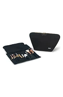 KUSSHI Signature Makeup Brush Organizer in Black/Leopard at Nordstrom