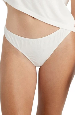 KENT 2-Pack Compostable Organic Cotton Thongs White at Nordstrom,