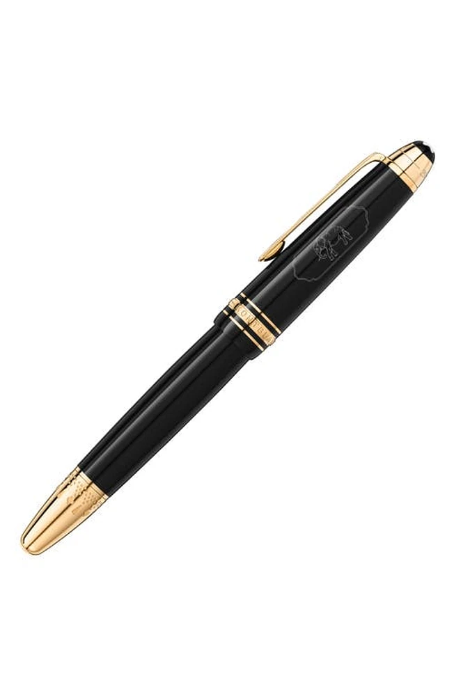 Montblanc Meisterstück Around the World in 80 Days Rollerball Pen in Black at Nordstrom