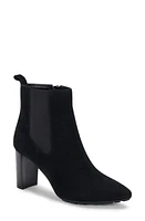 Blondo Kamila Waterproof Leather Bootie in Black Suede at Nordstrom, Size 10