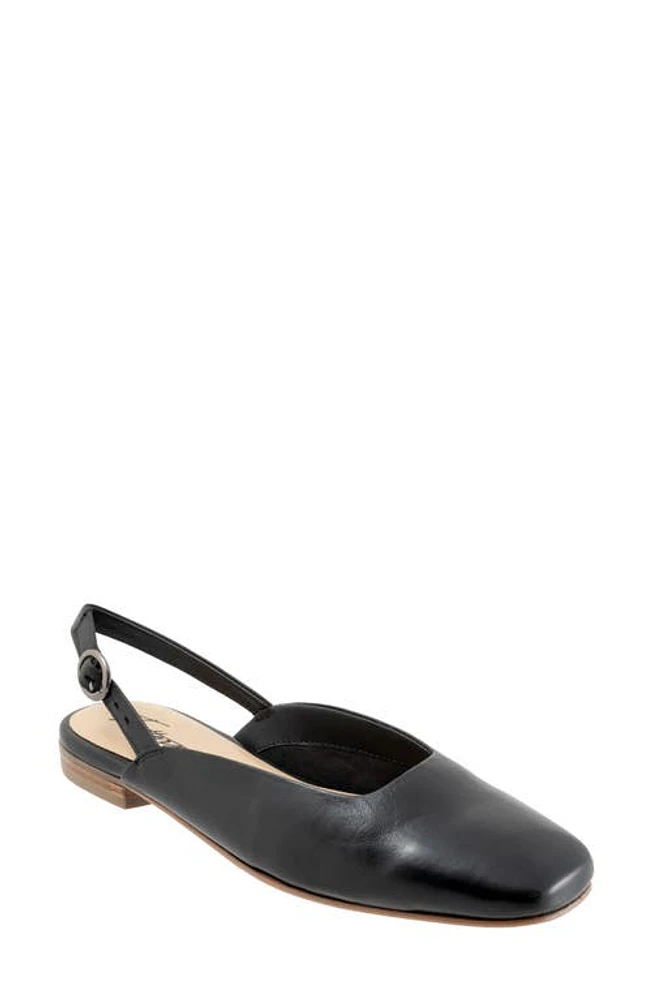 Trotters Holly Slingback Flat Black at Nordstrom,