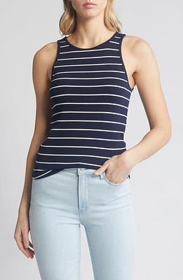 NIC+ZOE Stripe Rib Tank Multi at Nordstrom,