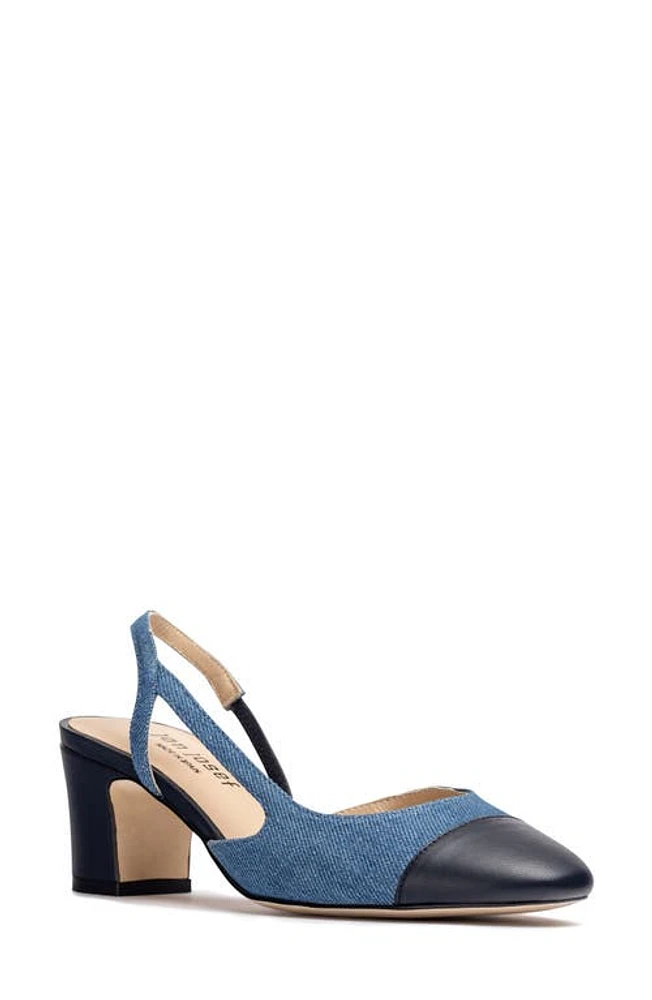 Jon Josef Daniela Slingback Pump Denim Combo at Nordstrom,