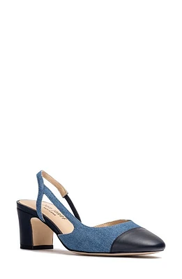 Jon Josef Daniela Slingback Pump Denim Combo at Nordstrom,