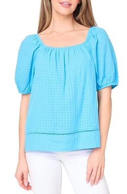 GIBSONLOOK Convertible Neck Gauze Top at Nordstrom,