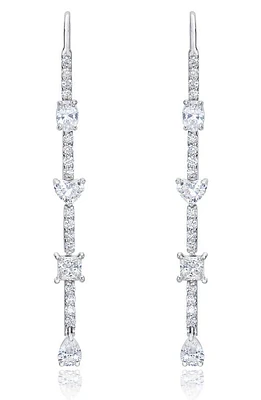 Mindi Mond Fancy Cut Diamond Drop Earrings in White Gold/Diamond at Nordstrom