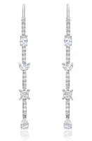 Mindi Mond Fancy Cut Diamond Drop Earrings in White Gold/Diamond at Nordstrom