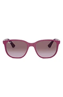 Ray-Ban Kids' 48mm Gradient Square Sunglasses in Violet Gradient at Nordstrom