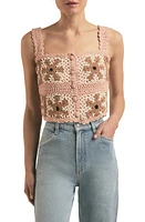 Favorite Daughter The I'm Cute Crochet Tank Daisy at Nordstrom,