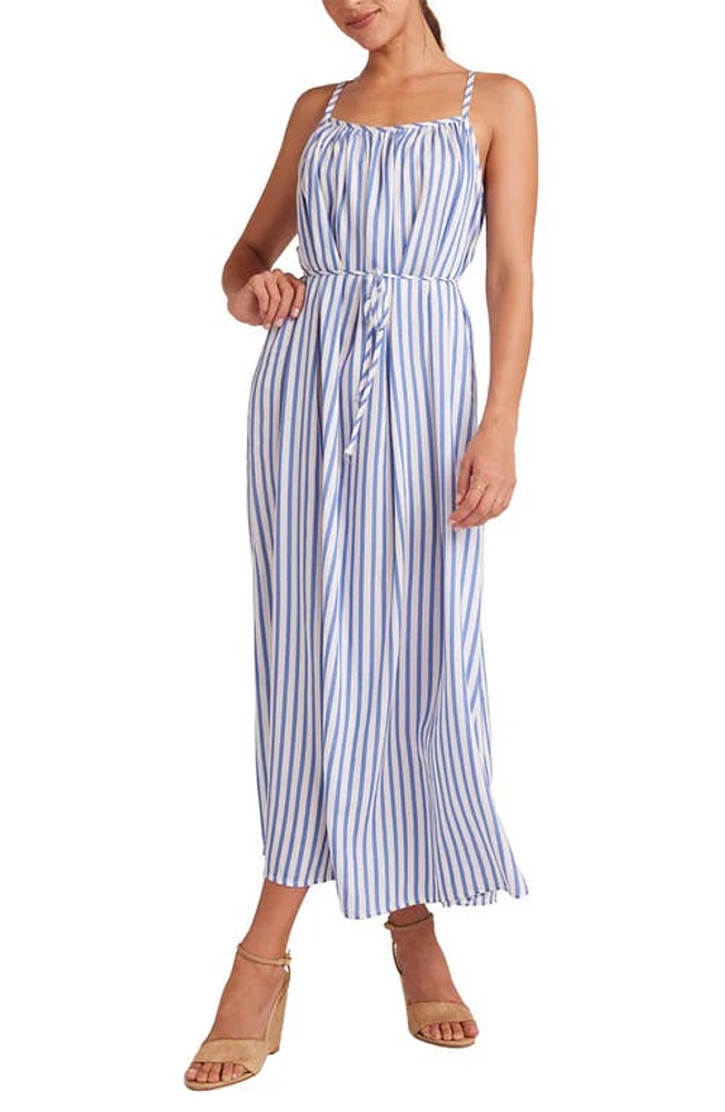 Bella Dahl Stripe Maxi Sundress in Bahia Breeze Stripe at Nordstrom, Size Large