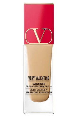 Very Valentino 24-Hour Wear Liquid Foundation in La4 at Nordstrom