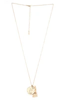 Ettika Long Zodiac Charm Necklace in Virgo at Nordstrom