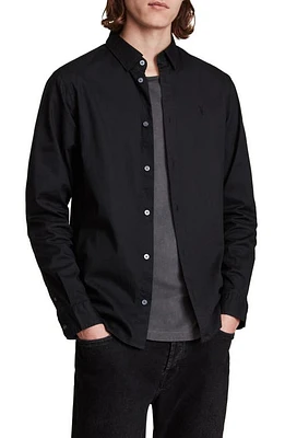 AllSaints Hawthorne Slim Fit Button-Up Shirt at Nordstrom,