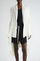 Rick Owens Open Front Long Wool Cardigan at Nordstrom,