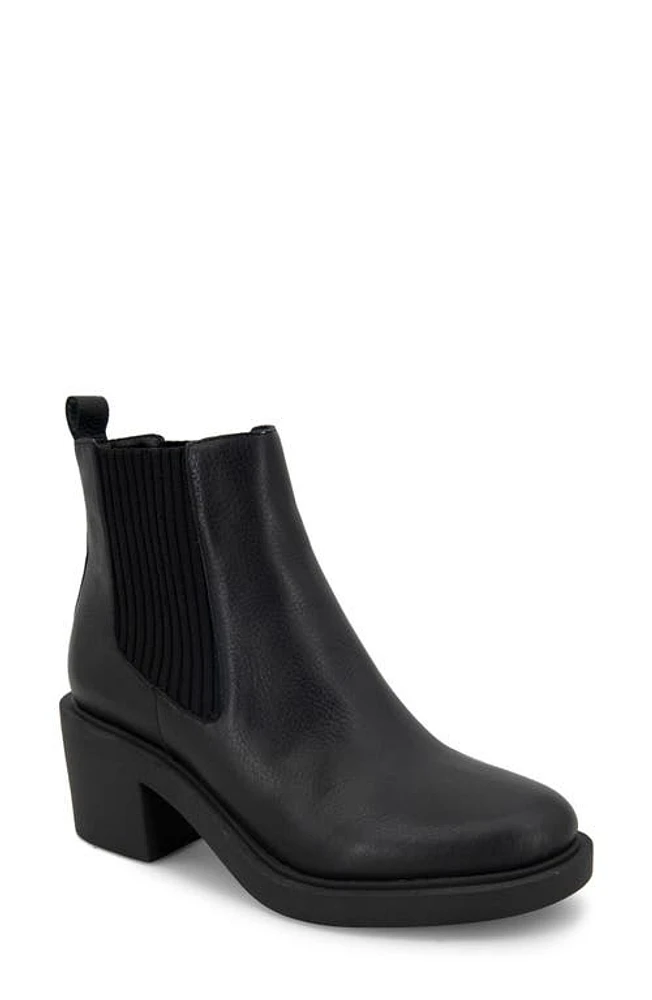 André Assous Gemma Chelsea Boot in Black Leather at Nordstrom, Size 6.5