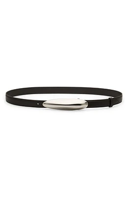 Cult Gaia Fiore Leather Belt in Black at Nordstrom, Size X-Small