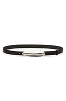 Cult Gaia Fiore Leather Belt in Black at Nordstrom, Size X-Small