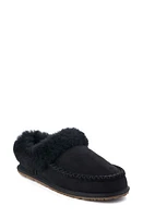 Manitobah Genuine Shearling Cabin Clog Black at Nordstrom,